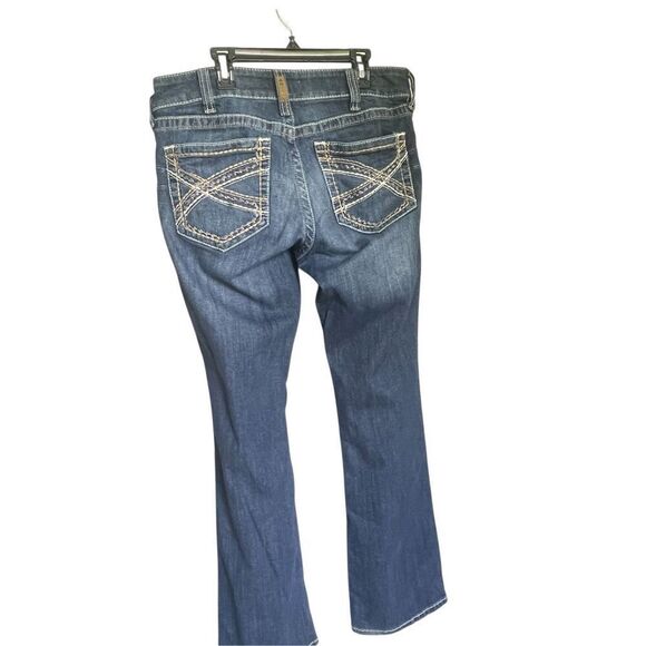 Ariat R.E.A.L Denim Mid Rise Boot Cut Jeans Size 31R - Picture 3 of 15